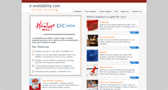 Desktop Screenshot of e-availability.com