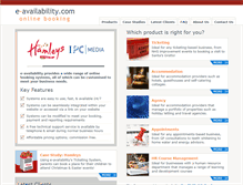Tablet Screenshot of e-availability.com